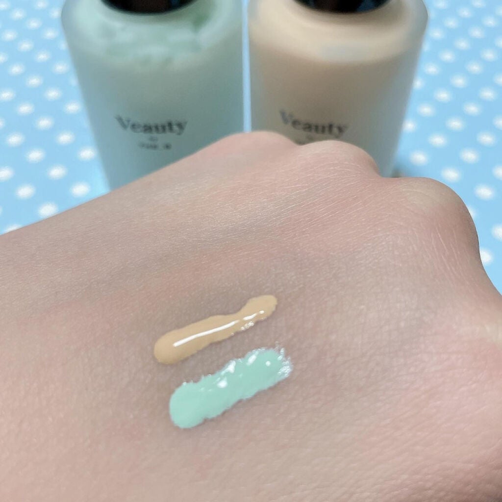 ヴィーガン カラーファンデーション/Veauty by THE_B/リキッドファンデーションを使ったクチコミ(2枚目)