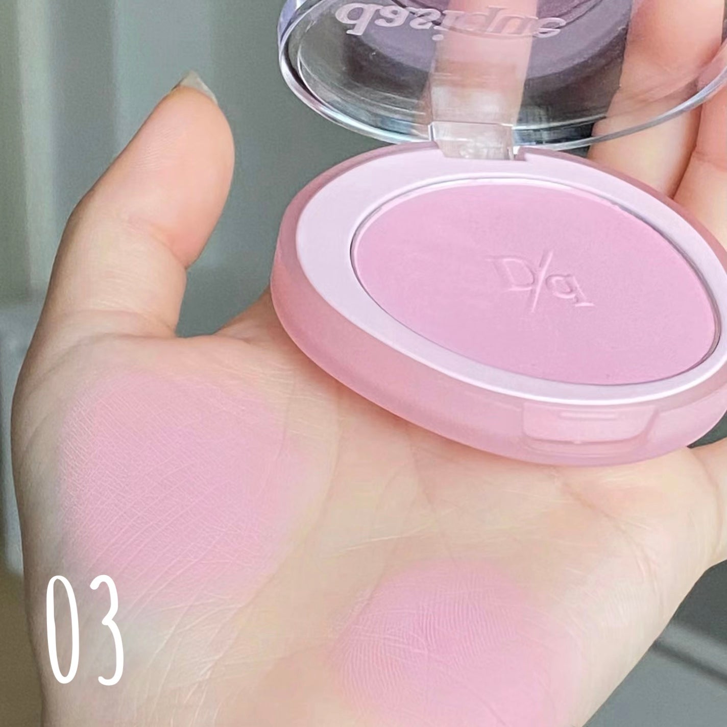 ブレンディングムードチーク/dasique/パウダーチークを使ったクチコミ(4枚目)