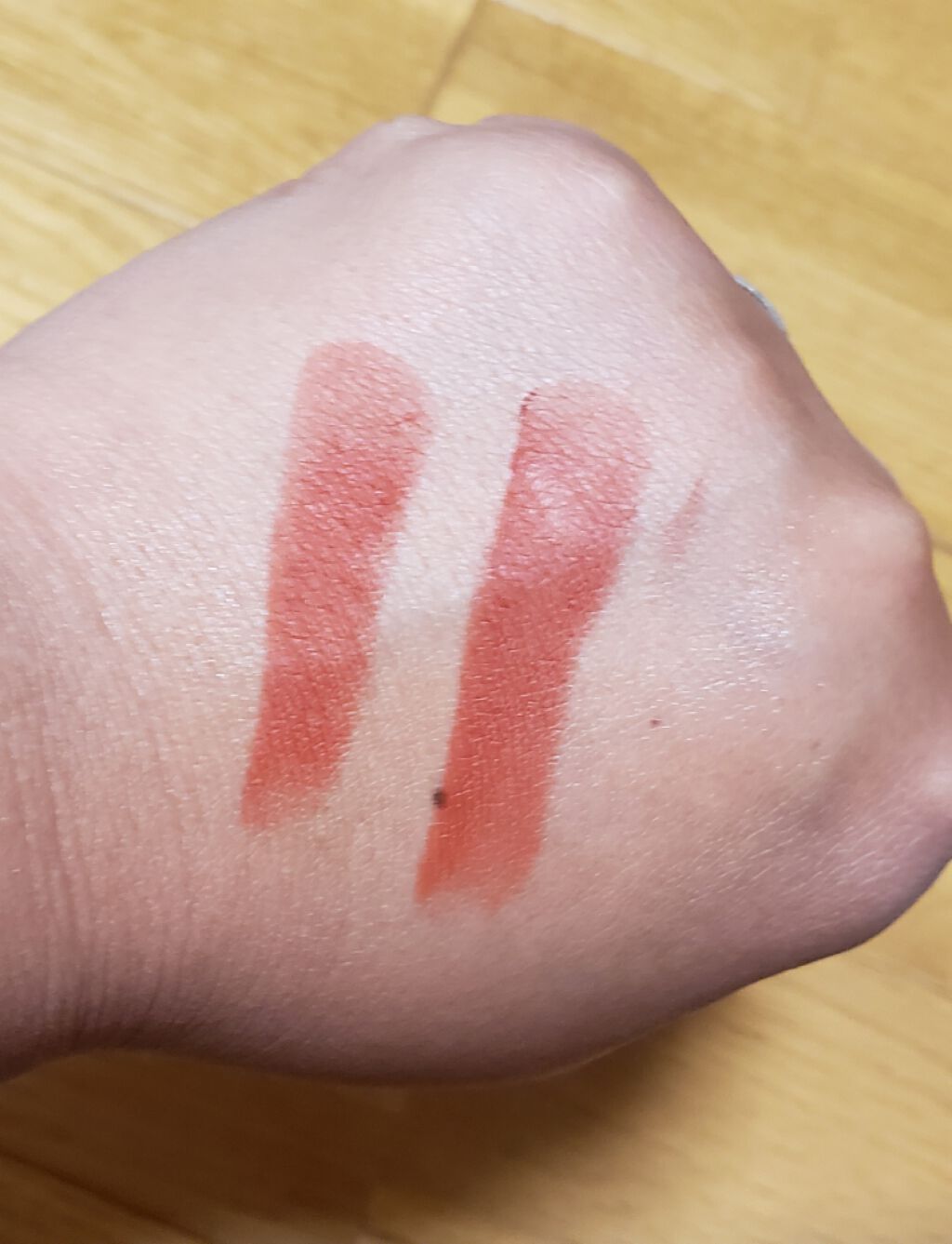 ルージュ アンリミテッド マット/shu uemura/口紅を使ったクチコミ(2枚目)