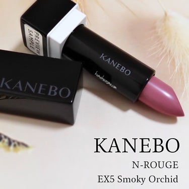 カネボウ Nールージュ EX5 Smoky Orchid（限定）/KANEBO/口紅を使ったクチコミ（1枚目）
