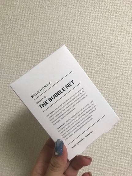 THE BUBBLE NET/BULK HOMME/その他スキンケアグッズを使ったクチコミ(1枚目)