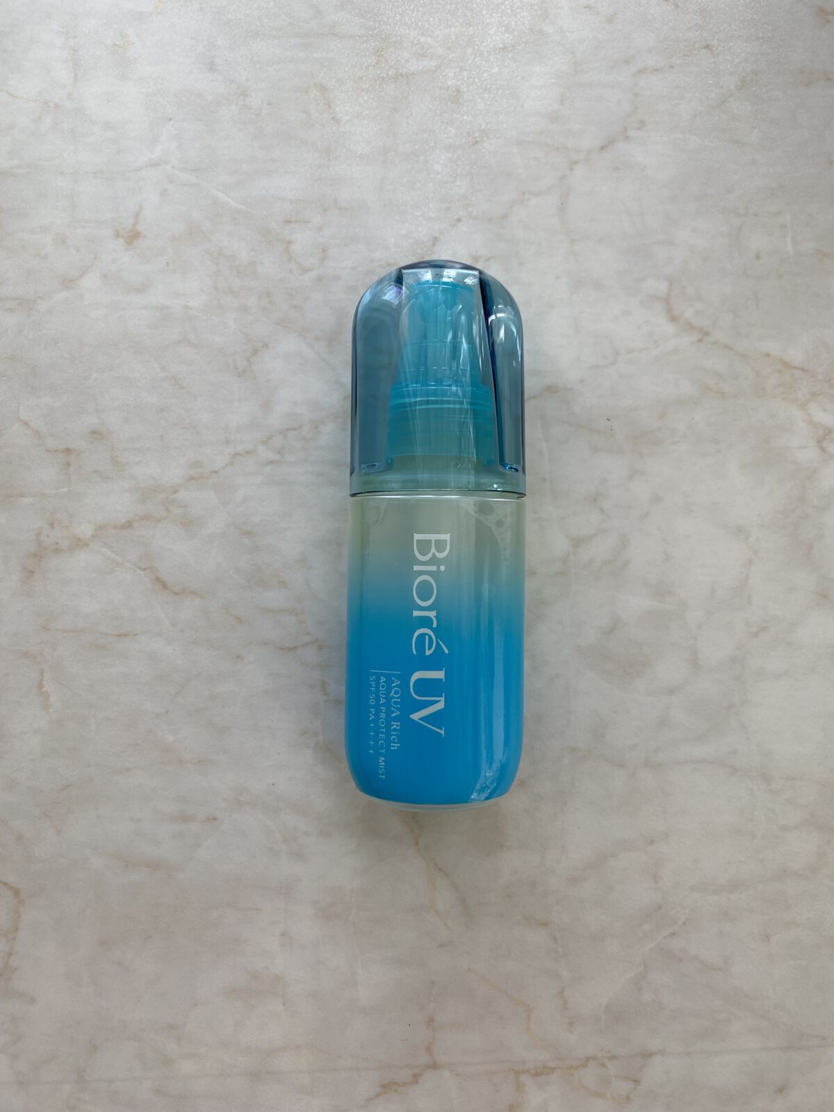 ビオレUV アクアリッチ アクアプロテクトミスト/ビオレ/日焼け止めミスト・スプレーを使ったクチコミ（1枚目）