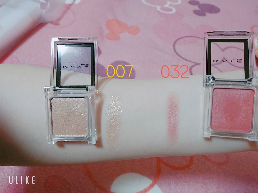 ケイト ザ アイカラー 032 レッド/KATE/単色アイシャドウを使ったクチコミ（2枚目）