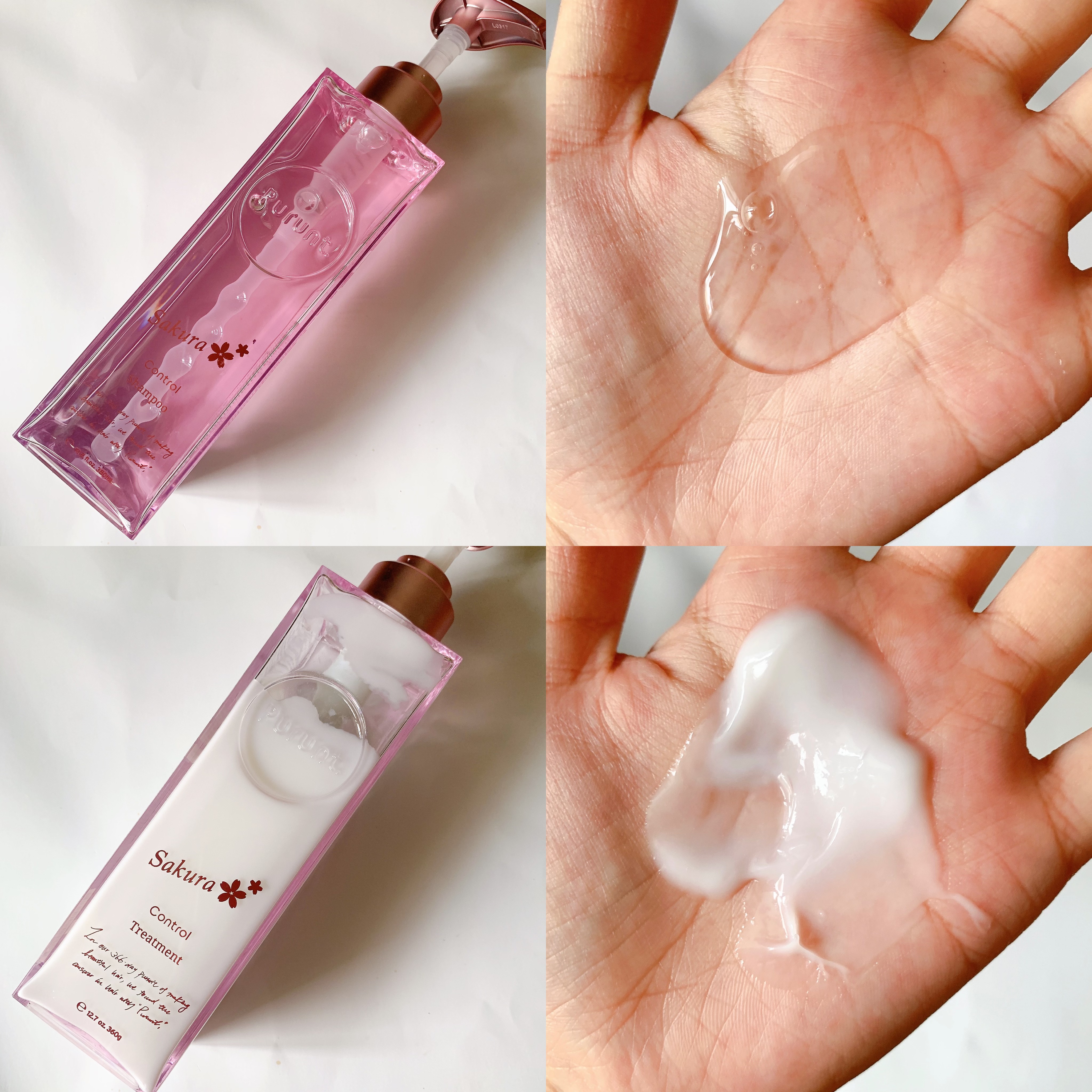 プルント　コントロールペアセット　サクラ/Purunt./ヘアケア・スタイリングを使ったクチコミ（2枚目）