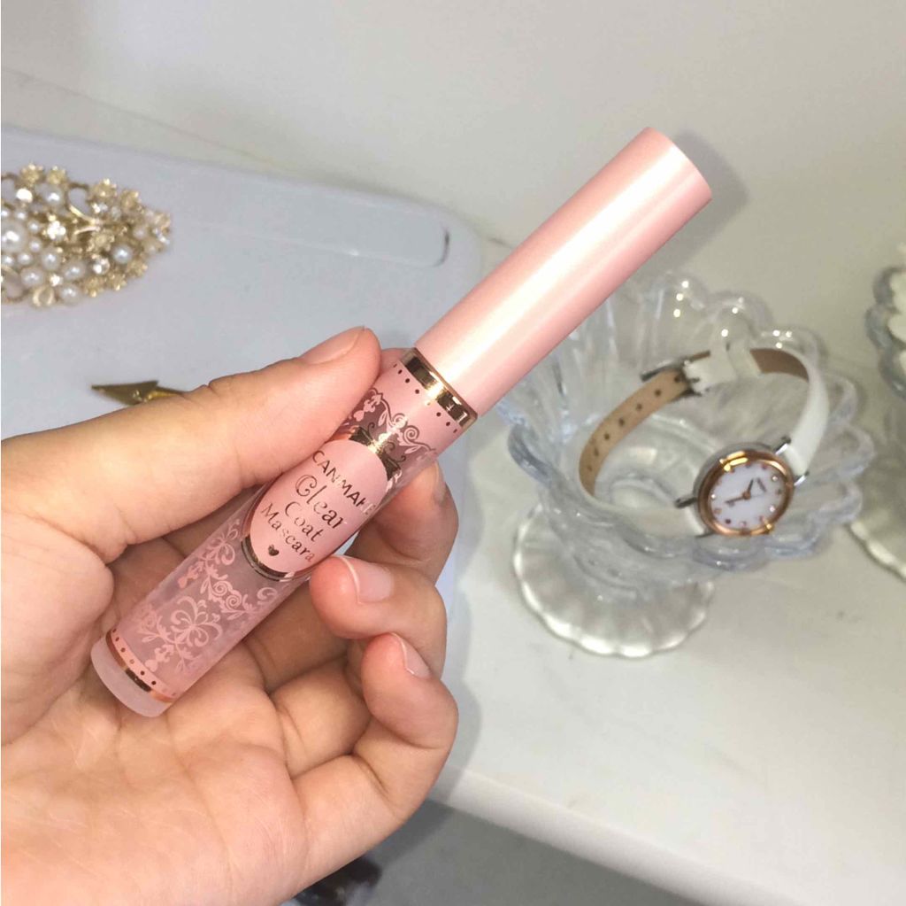 クリアコートマスカラ/キャンメイク/マスカラトップコートを使ったクチコミ（1枚目）