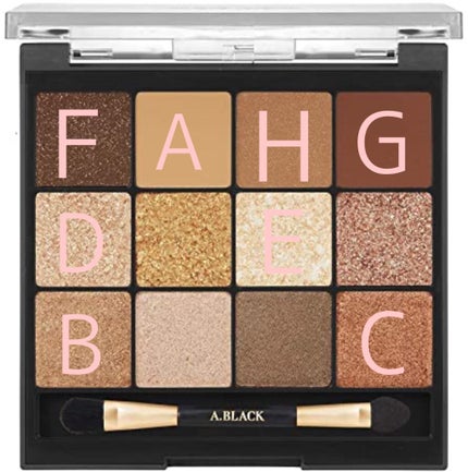 グラムチェンジマルチパレット/A.BLACK/マルチパレットを使ったクチコミ(4枚目)