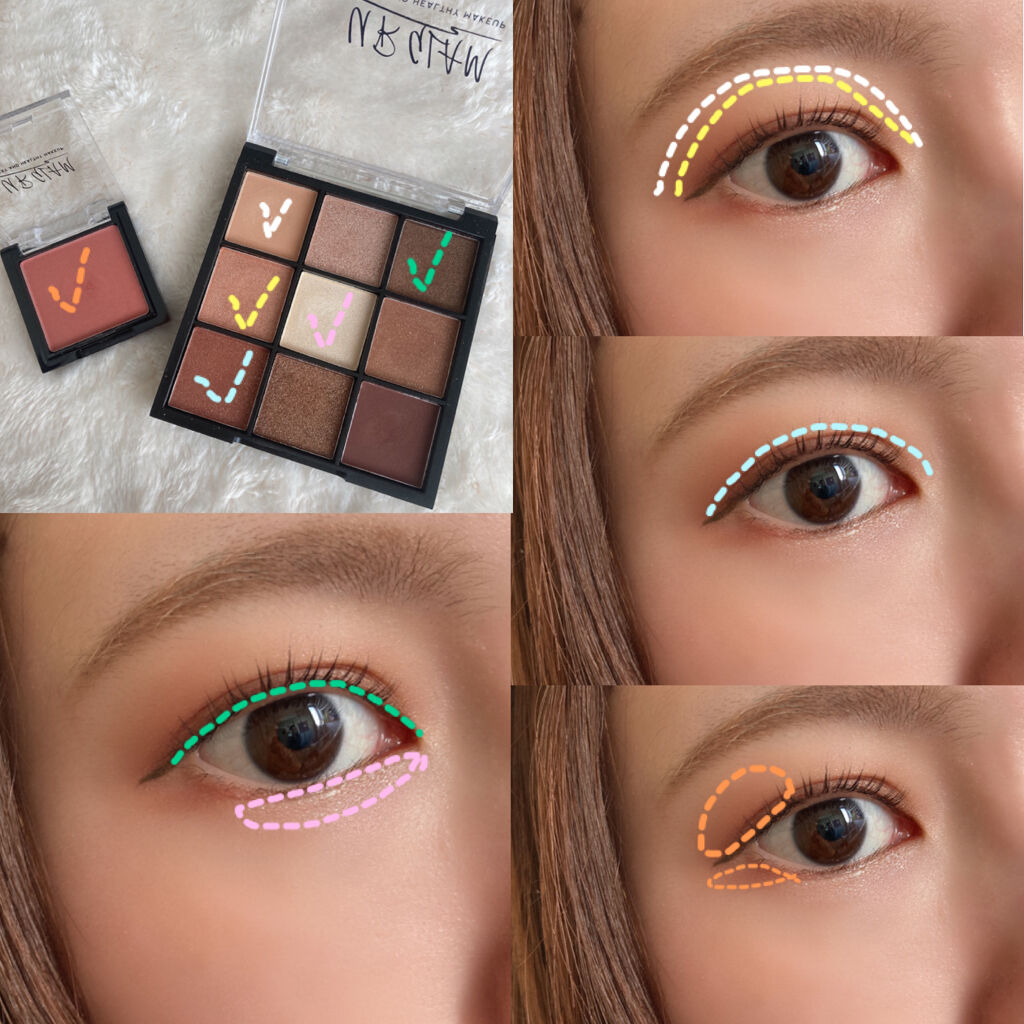 UR GLAM　POWDER EYESHADOW/U R GLAM/単色アイシャドウを使ったクチコミ（2枚目）