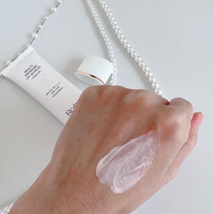 マルチ・ディフェンス UVシールド・トーンアップ/Raftel/日焼け止めクリームを使ったクチコミ(3枚目)