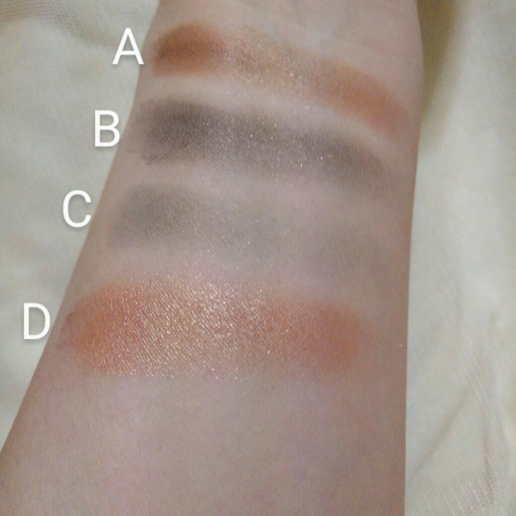  4色アイシャドウ 01 マッチャオレ/Étoile Rose/アイシャドウパレットを使ったクチコミ（3枚目）