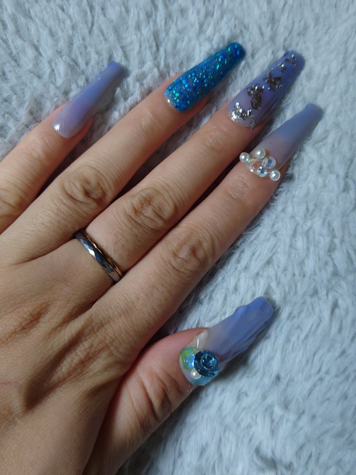 ジェルネイル(ライト対応)/セリア/ジェルネイルを使ったクチコミ(2枚目)