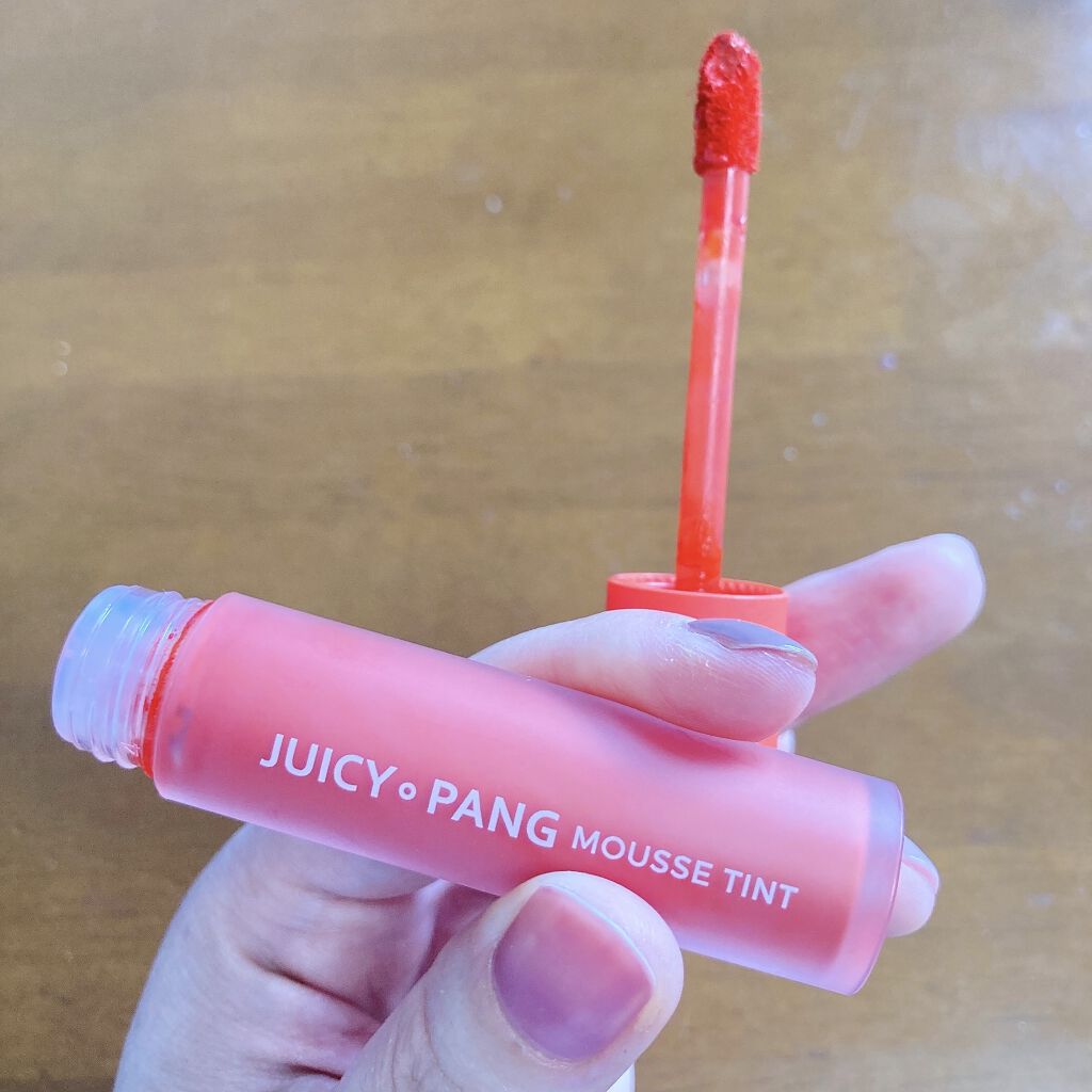 ジューシーパン ムースティント/A’pieu/リップティントを使ったクチコミ（1枚目）