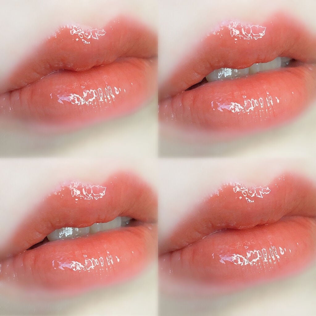 グラスティングウォーターティント 韓服エディション/rom&nd/リップティントを使ったクチコミ(5枚目)