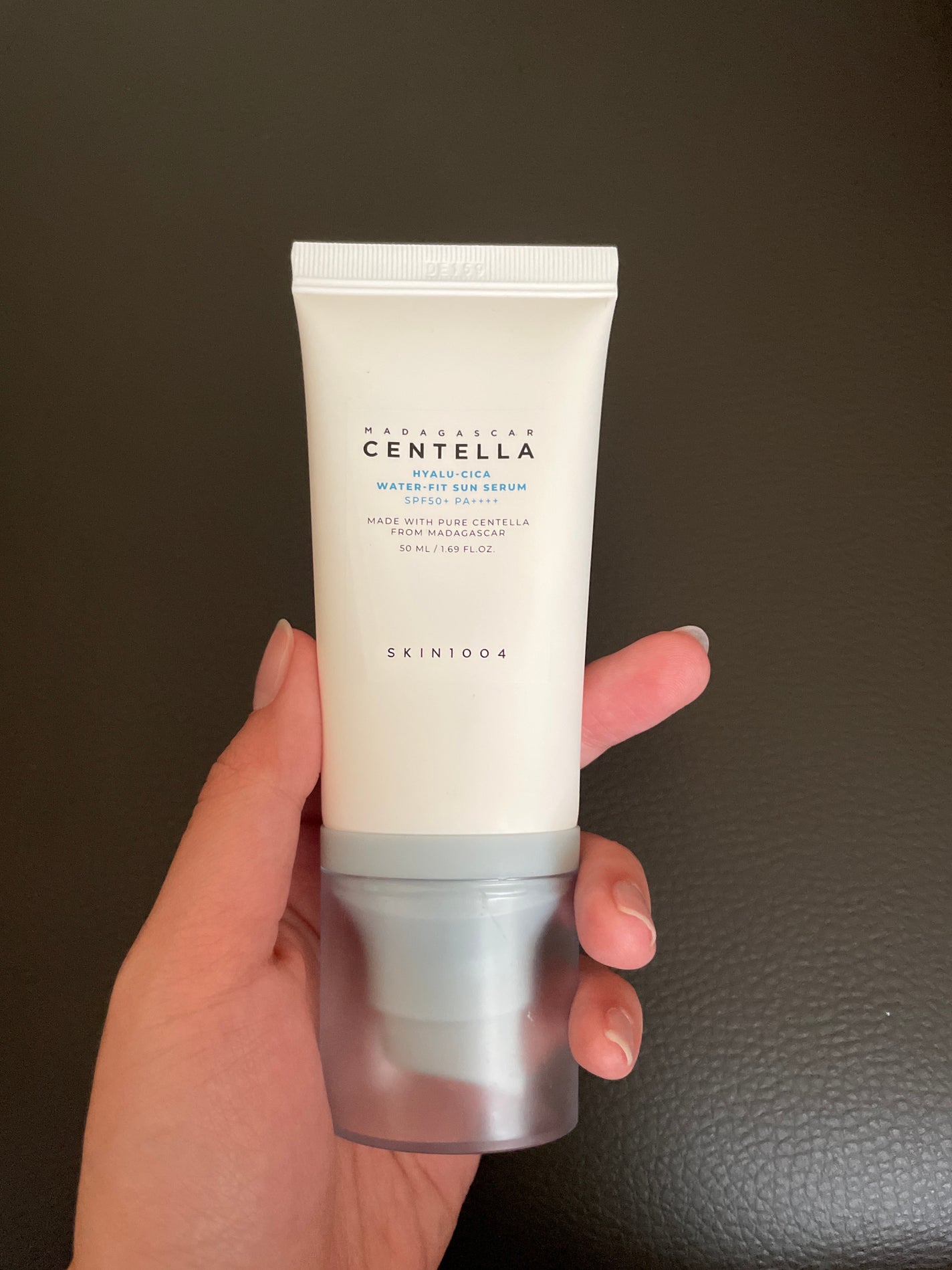 ヒアルーシカ ウォーターフィット サンセラム/SKIN1004/日焼け止めローションを使ったクチコミ(1枚目)