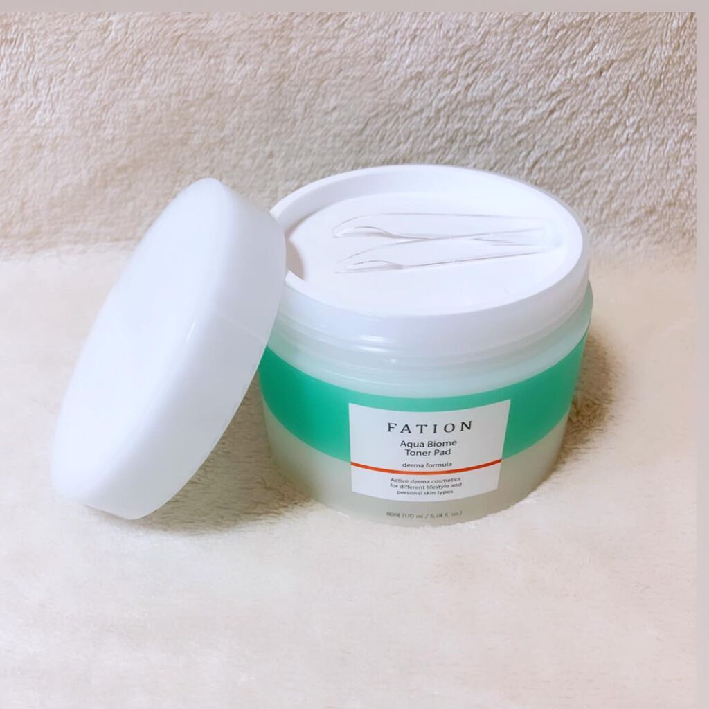 アクアバイオーム トナー パッド/FATION/トナーパッドを使ったクチコミ（2枚目）