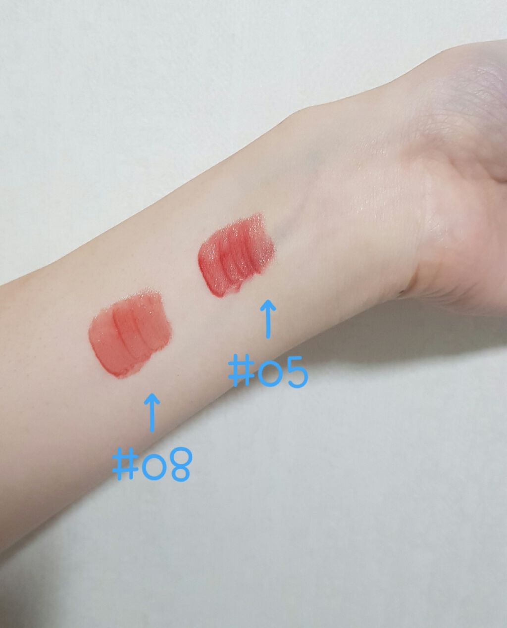 グラスティングウォーターティント/rom&nd/リップティントを使ったクチコミ（2枚目）