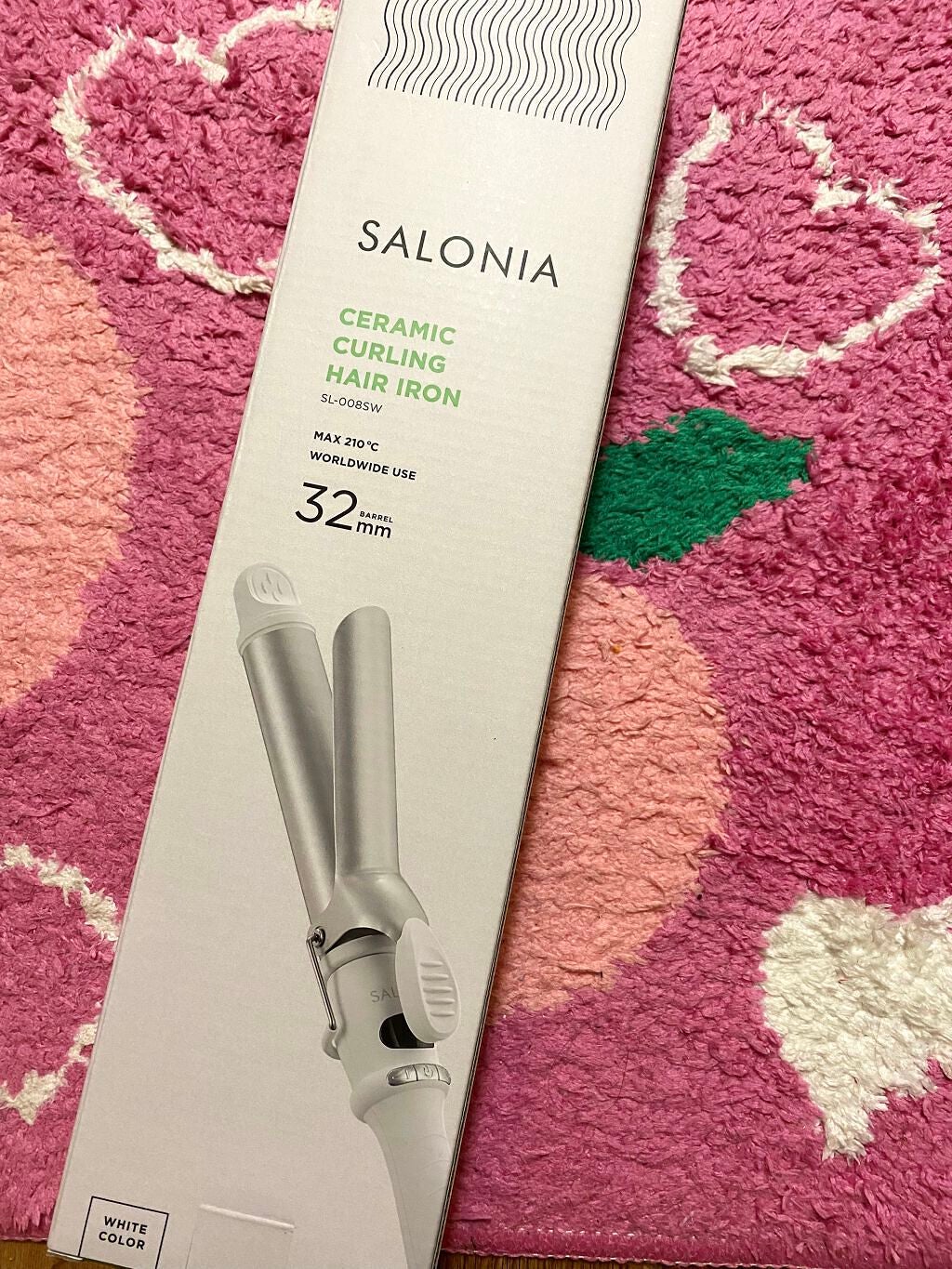 セラミックカール ヘアアイロン/SALONIA/カールアイロンを使ったクチコミ(4枚目)