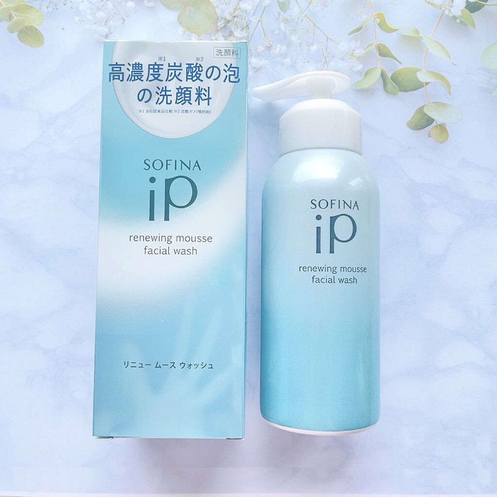 ソフィーナ iP リニュー ムース ウォッシュ/SOFINA iP/泡洗顔を使ったクチコミ（1枚目）