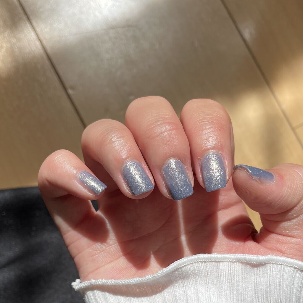 フレンドネイル(リニューアル品)	 2-36(33112)ウィンタースカイ/DAISO/マニキュアを使ったクチコミ（1枚目）