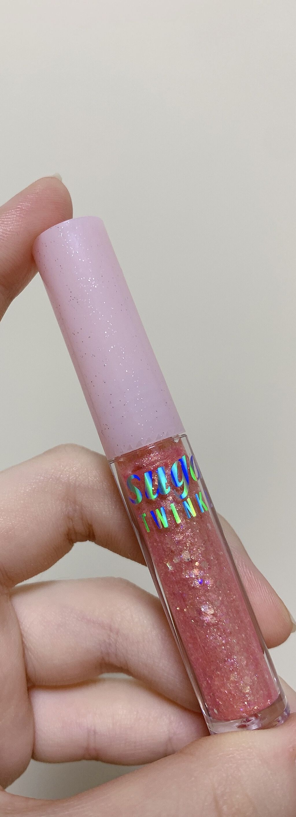 シュガー トゥインクル リキッド グリッター/PERIPERA/グリッターを使ったクチコミ（1枚目）