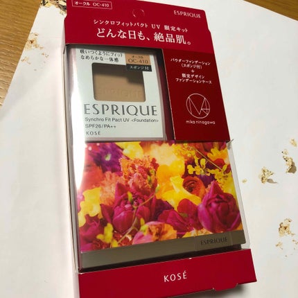 シンクロフィット パクト UV/ESPRIQUE/パウダーファンデーションを使ったクチコミ(1枚目)
