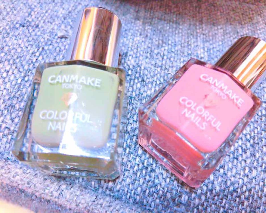 カラフルネイルズ/キャンメイク/マニキュアを使ったクチコミ(1枚目)
