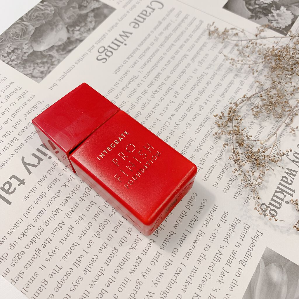 プロフィニッシュリキッド/インテグレート/リキッドファンデーションを使ったクチコミ（1枚目）