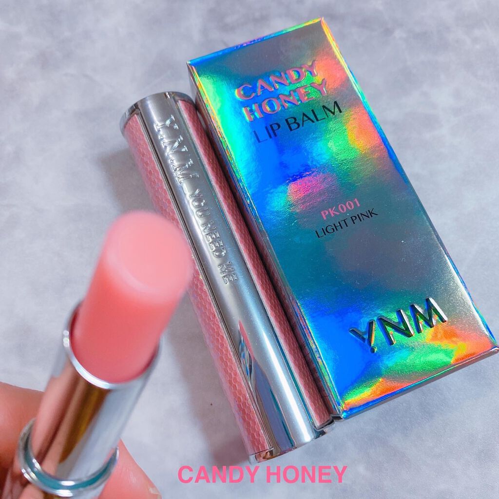 YNM  レインボーハニーリップバーム/YNM/リップバームを使ったクチコミ（3枚目）