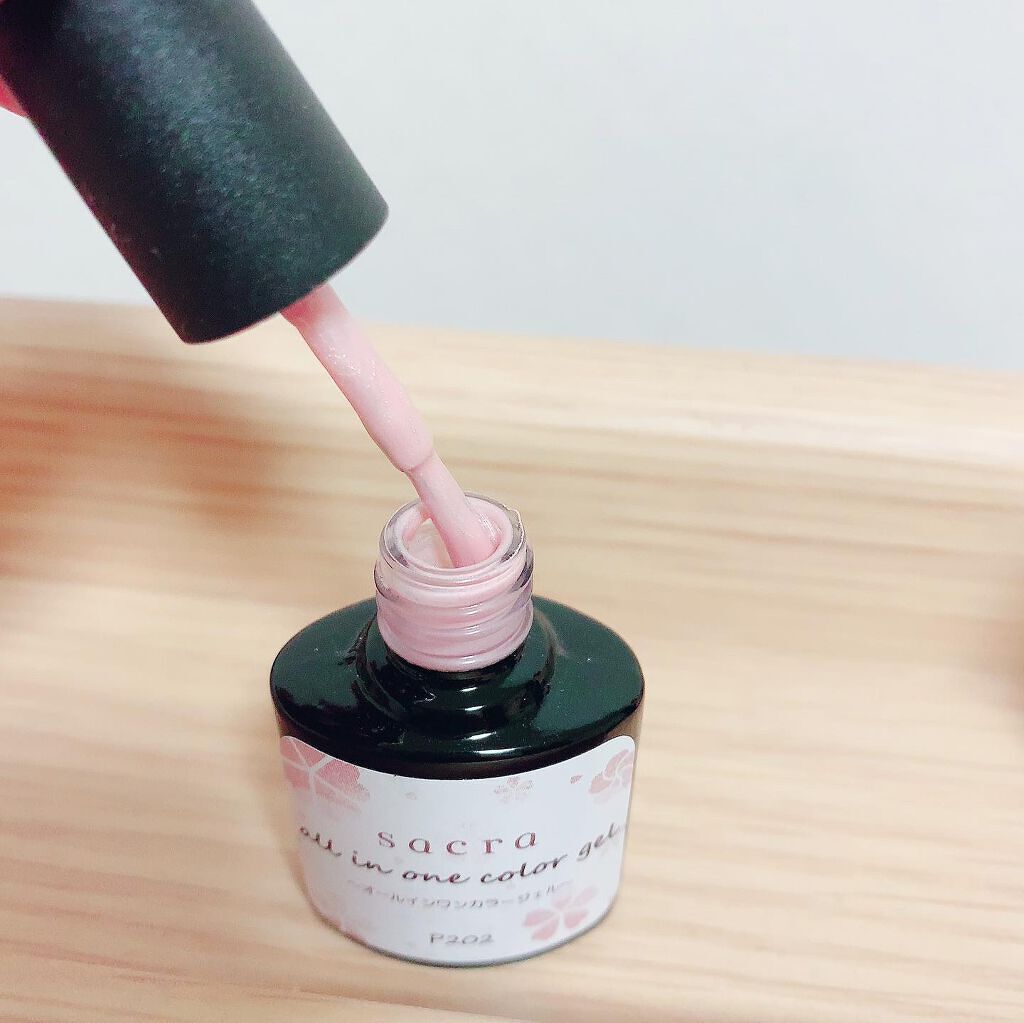 sacra  オールインワンカラージェル/sacra/ジェルネイルを使ったクチコミ（2枚目）
