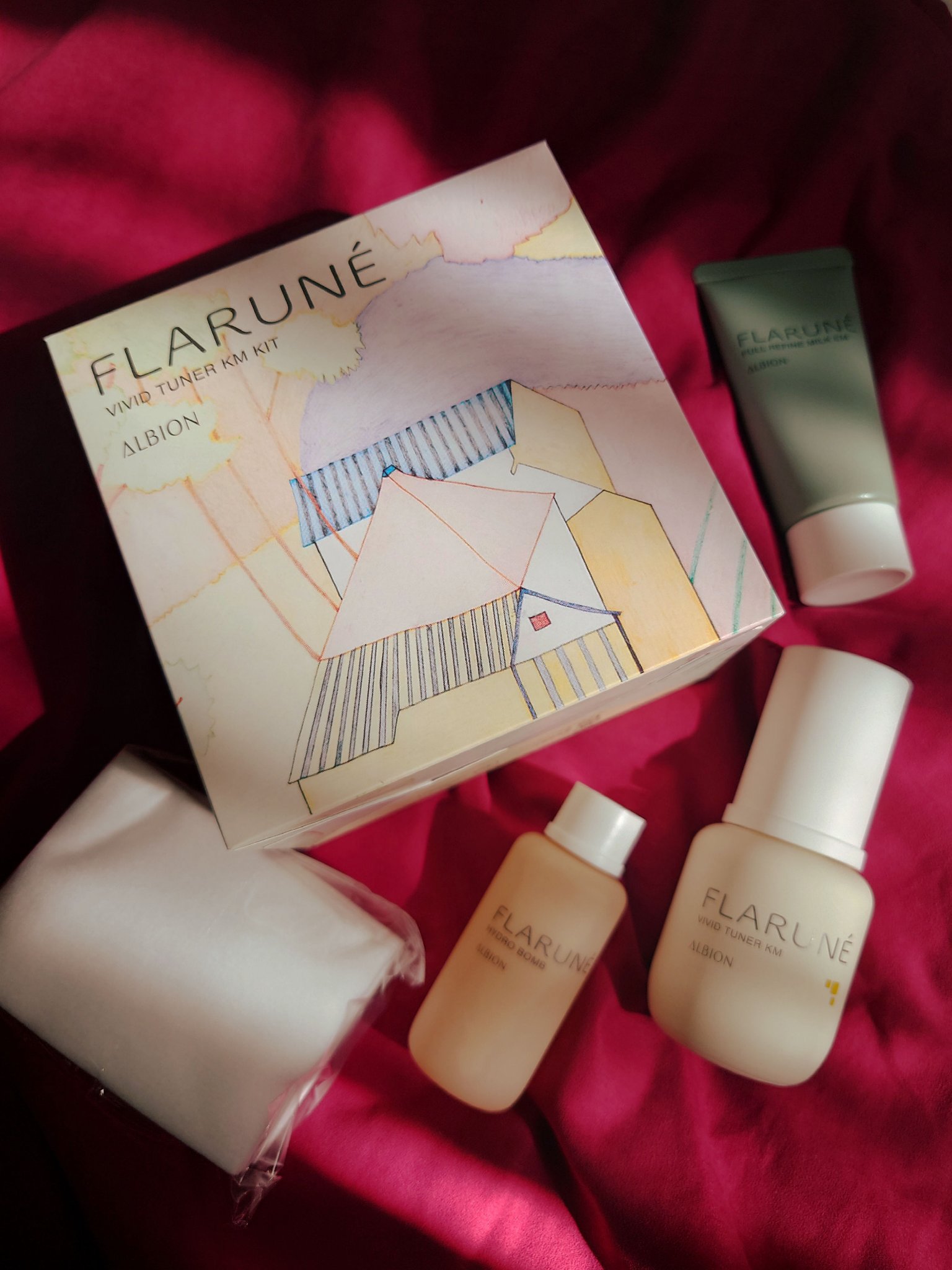 フラルネ ビビッドチューナー KM/ALBION/美容液を使ったクチコミ（1枚目）