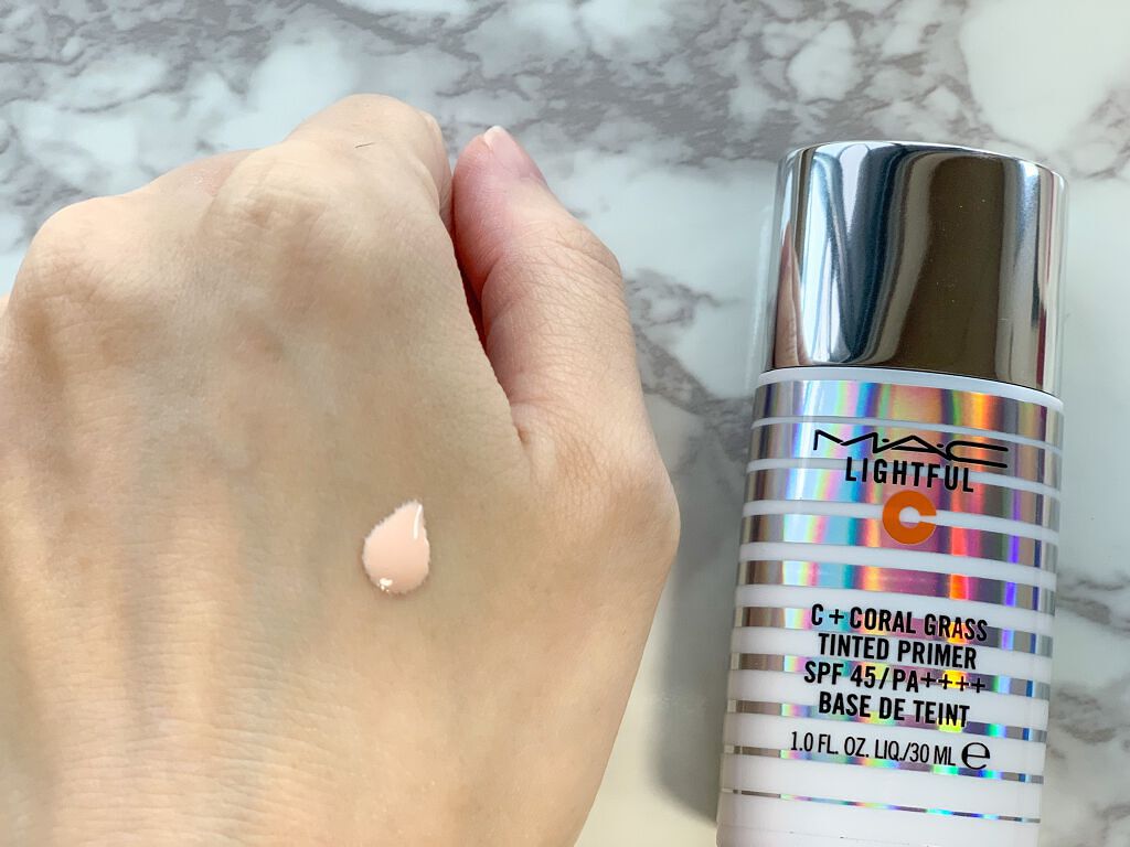 ライトフル Ｃ＋ティンティッド プライマーSPF45(PA++++)/M・A・C/化粧下地を使ったクチコミ（2枚目）