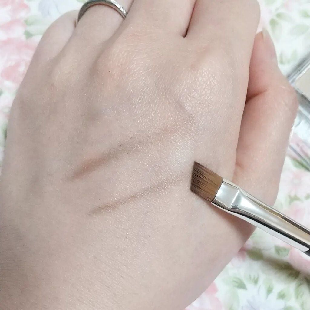 ダブルエンドアイブロウブラシ熊野筆/&be/メイクブラシを使ったクチコミ(4枚目)