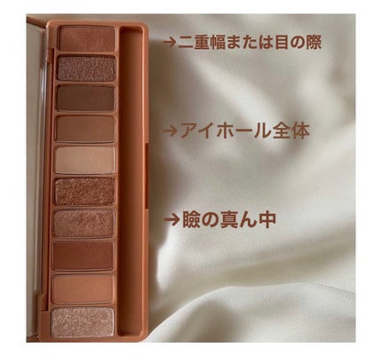 プレイカラー アイシャドウ/ETUDE/アイシャドウパレットを使ったクチコミ(3枚目)