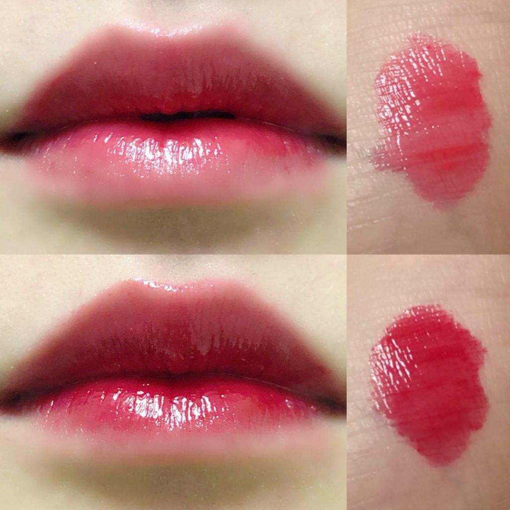 シャインシックリップラッカー/ETUDE/リップグロスを使ったクチコミ(2枚目)