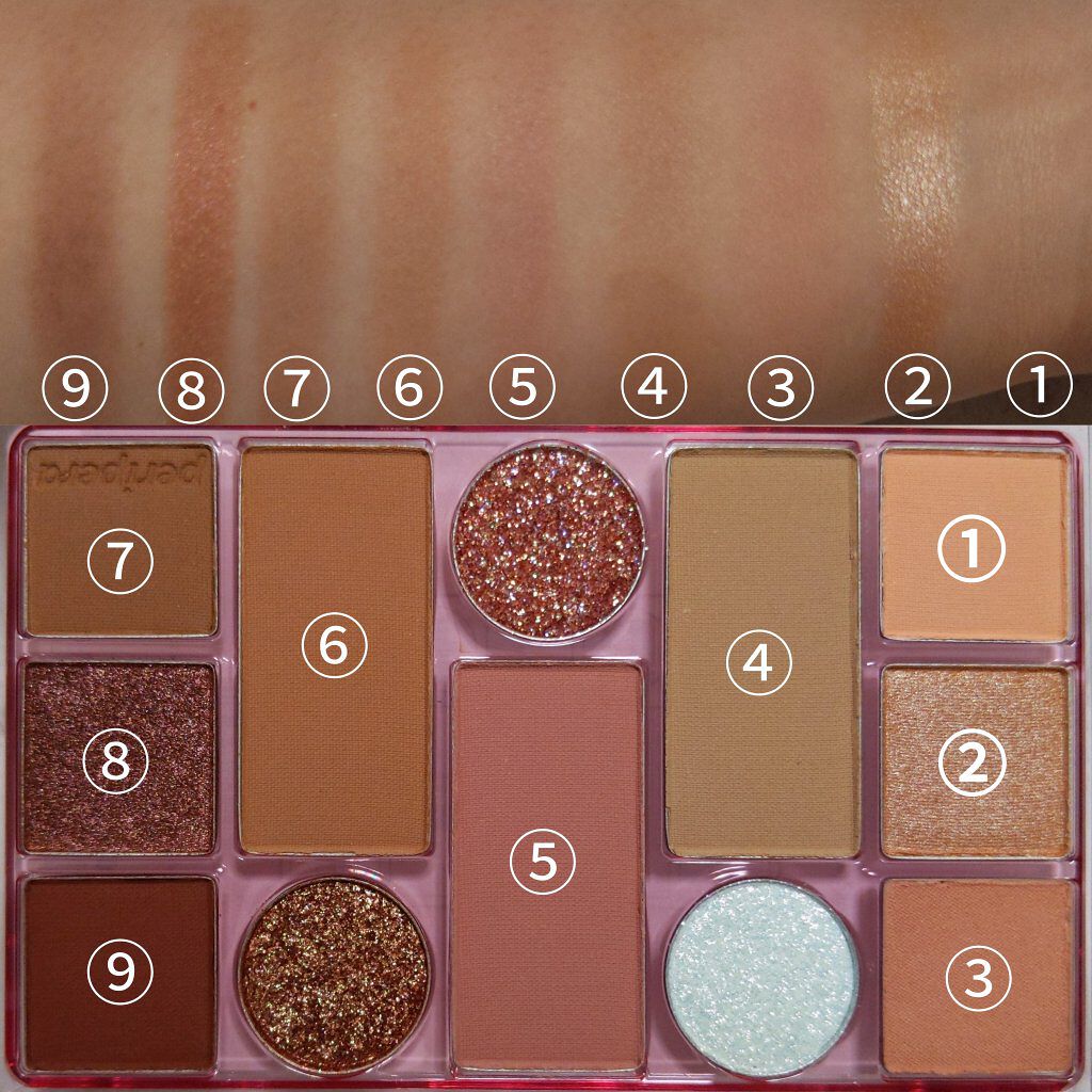 オールテイクムードテクニックパレット/PERIPERA/アイシャドウパレットを使ったクチコミ（2枚目）