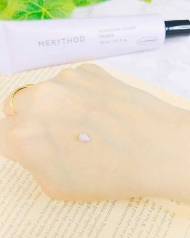 MERYTHOD 毛穴カラープライマーのクチコミ「メリーソド 
毛穴カラープライマー
SPF30 PA+++

＼くすみ肌をトーンアップ*／

.....」（2枚目）