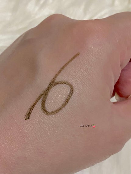 クリーミータッチライナー/キャンメイク/ジェルアイライナーを使ったクチコミ(4枚目)