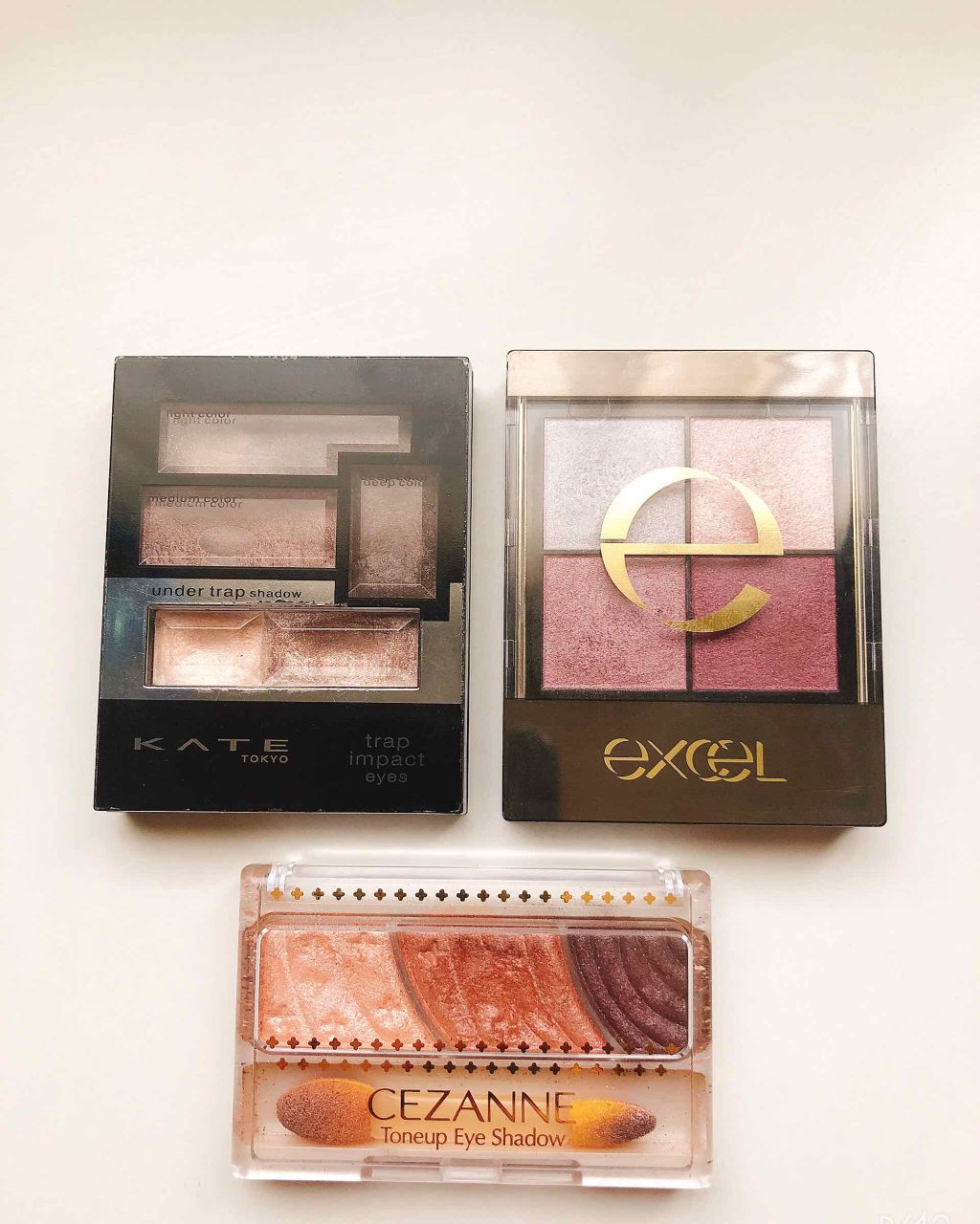 トーンアップアイシャドウ/CEZANNE/アイシャドウパレットを使ったクチコミ（1枚目）