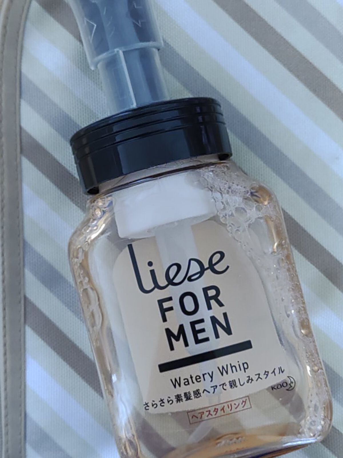 リーゼフォーメンウォータリーホイップ/リーゼ フォーメン/ヘアムースを使ったクチコミ(1枚目)