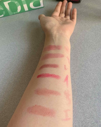 ラスティンググロスリップ/CEZANNE/口紅を使ったクチコミ(1枚目)