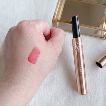 ゲットイットティントグレーズバーム/TONYMOLY/リップティントを使ったクチコミ(3枚目)