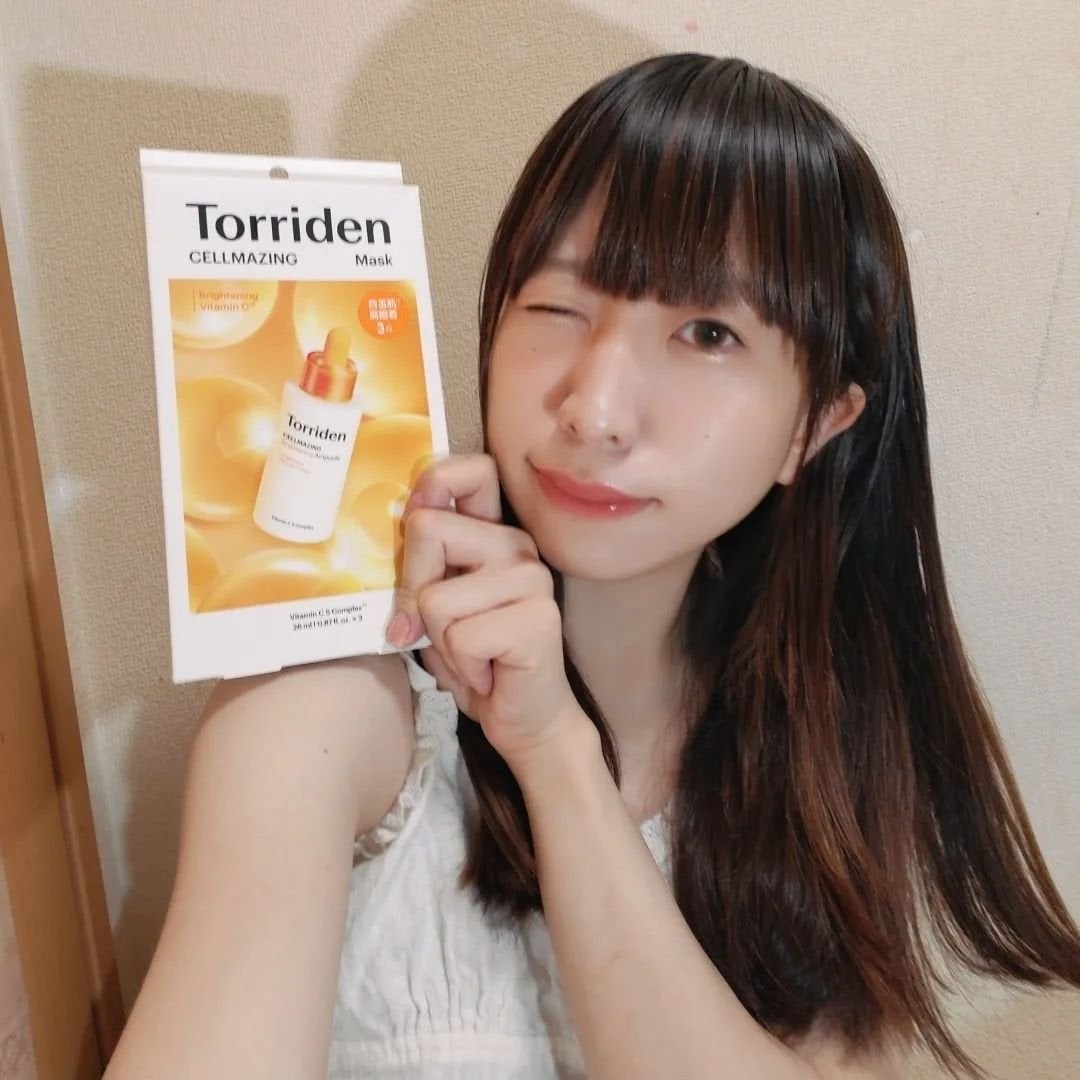 セルメイジング ビタC ブライトニングマスク/Torriden/シートマスク・パックを使ったクチコミ(2枚目)
