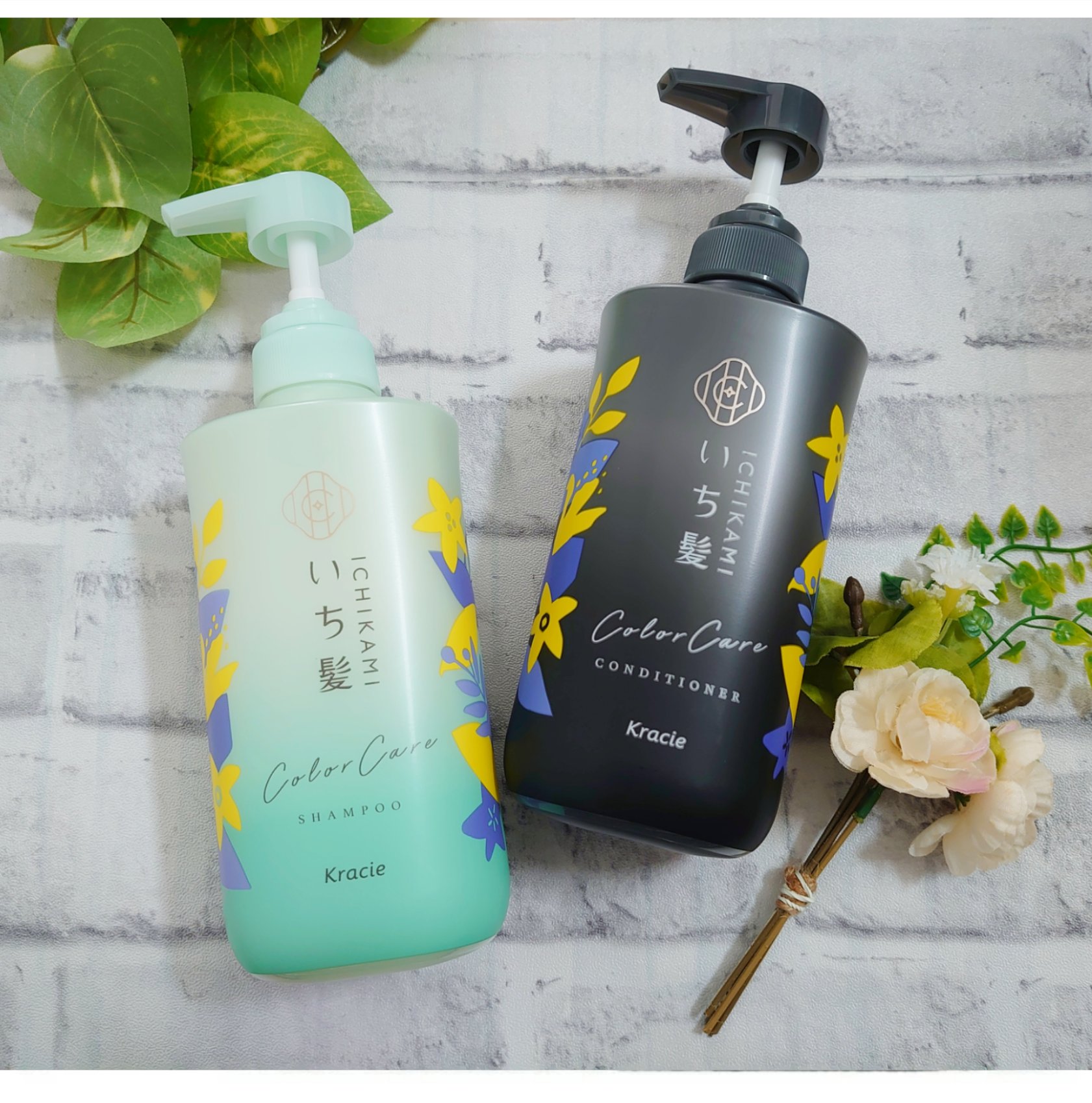 カラーケア&ベーストリートメント in シャンプー/コンディショナー/いち髪/市販シャンプーを使ったクチコミ（2枚目）