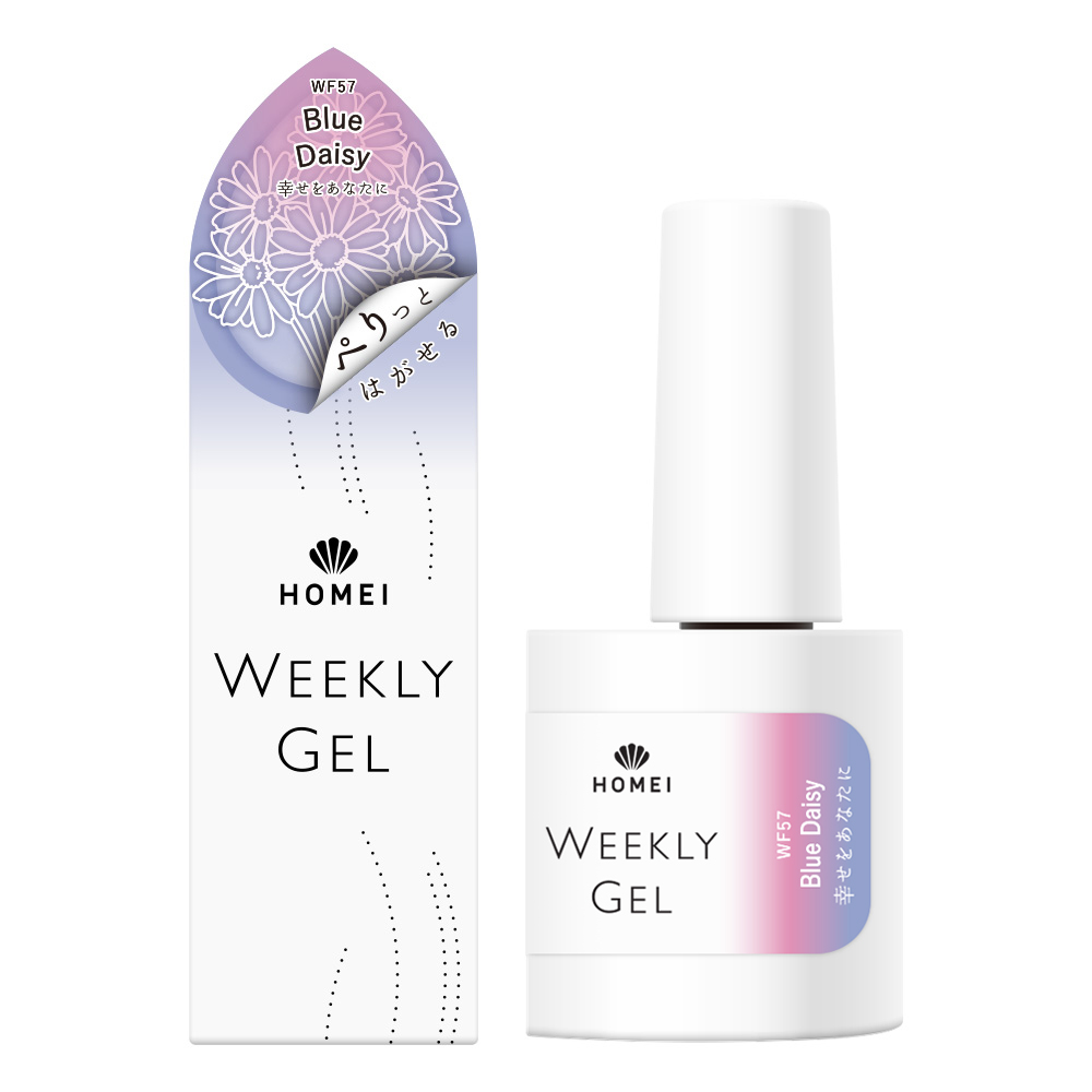 HOMEI ウィークリージェル WF57 幸せをあなたに(Blue Daisy)