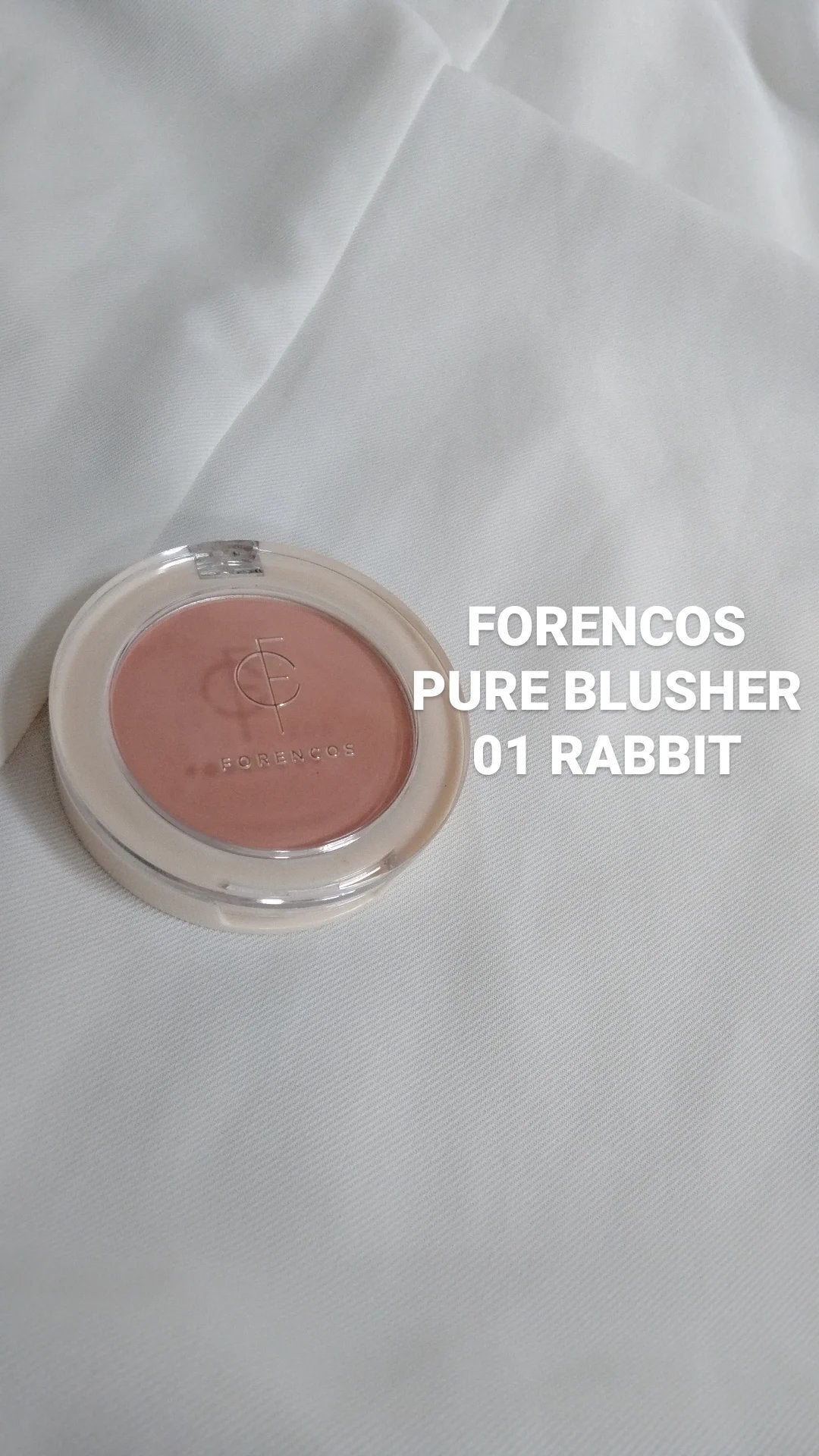 ピュアブラッシャー パフ付き/フォレンコス/パウダーチークを使ったクチコミ(1枚目)