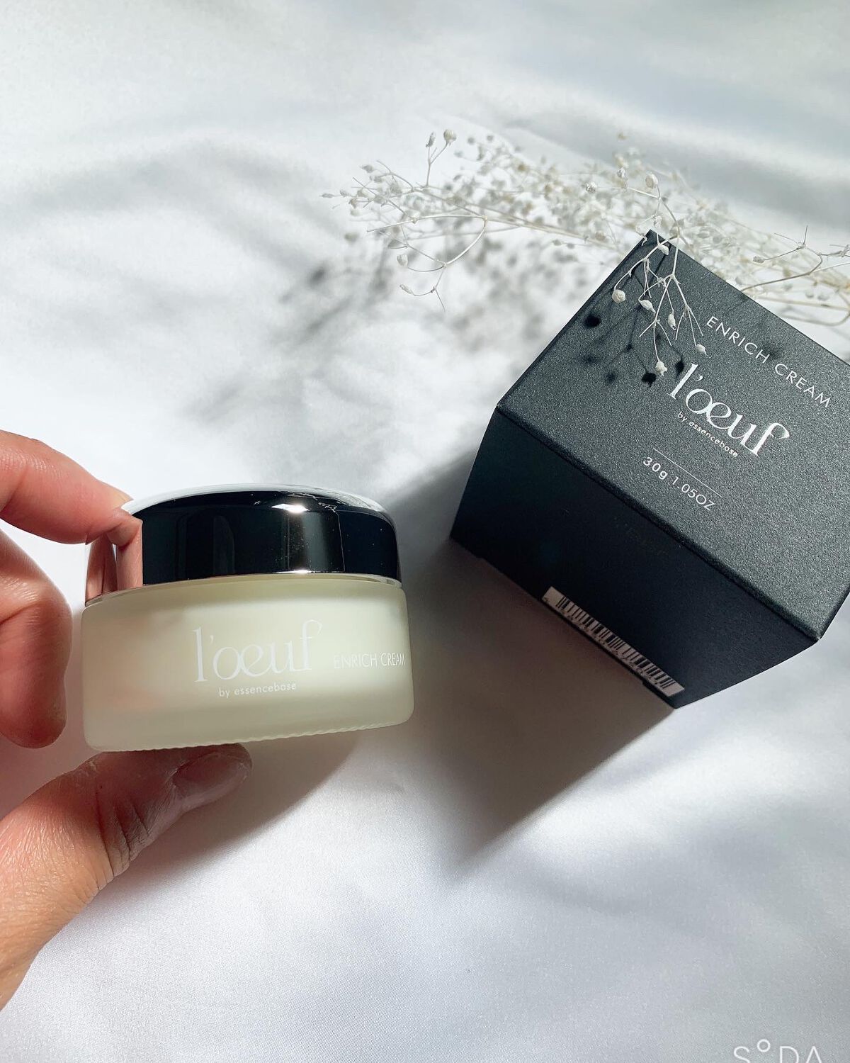 ルフ エンリッチクリーム/l'oeuf by essencebase/フェイスクリームを使ったクチコミ（1枚目）