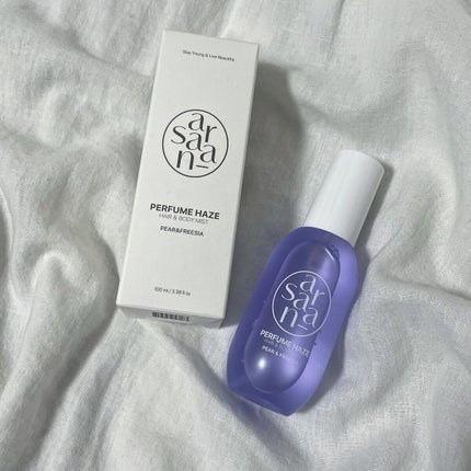 パフュームヘイズ ヘア&ボディミスト/SARANARA/ヘアミストを使ったクチコミ(1枚目)