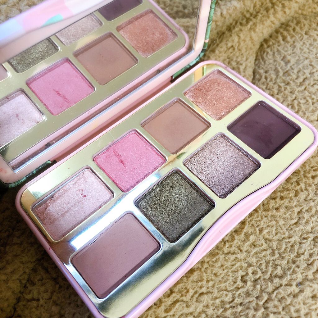 シェイク ユア パーム パームズ ミニ アイシャドウ パレット/Too Faced/アイシャドウパレットを使ったクチコミ(4枚目)