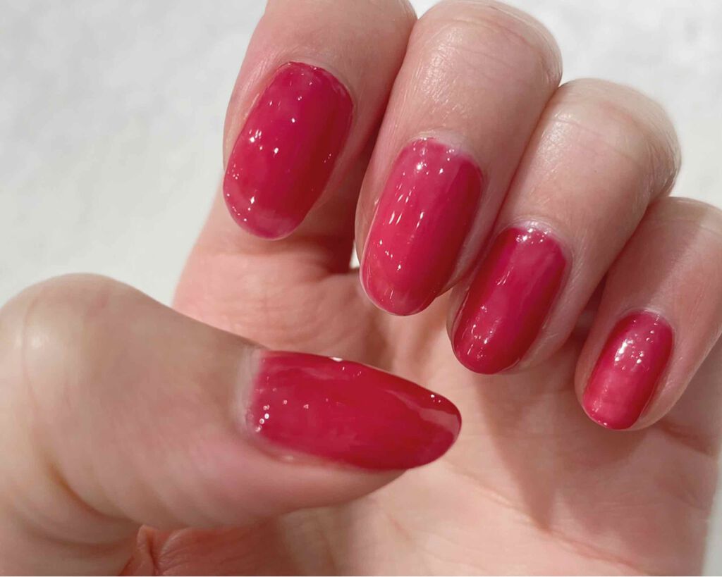 ジェルネイル（ライト対応）/セリア/ジェルネイルを使ったクチコミ（1枚目）