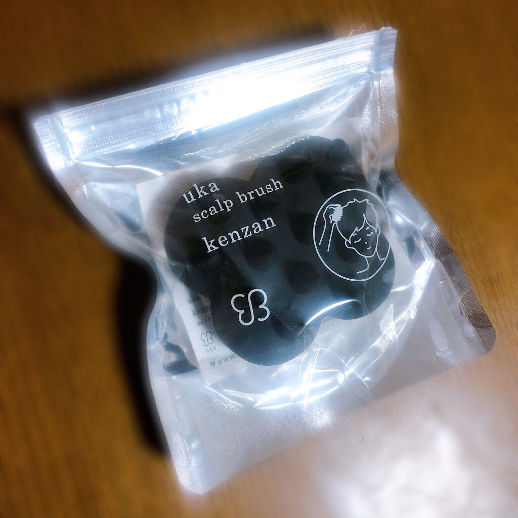 uka scalp brush kenzan/uka/スカルプブラシを使ったクチコミ（2枚目）