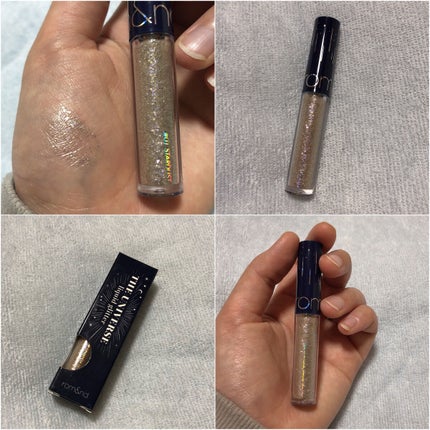 リキッド グリッター シャドウ/rom&nd/グリッターを使ったクチコミ(2枚目)